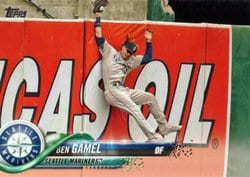 2018 Topps Base Set Ben Gamel #558 card