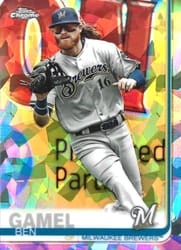 2019 Topps Chrome Sapphire Edition Base Set Ben Gamel #506 card