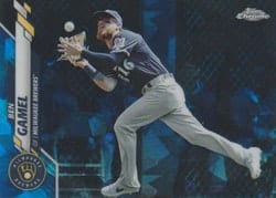 2020 Topps Chrome Sapphire Edition Base Set Ben Gamel #344 card