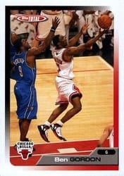 2005-06 Topps Total Base Set Ben Gordon #29 card