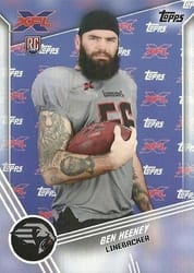 2020 Topps XFL Base Set Ben Heeney #170 card