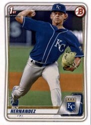 2020 Bowman Draft Base Set Ben Hernandez #BD-19 card