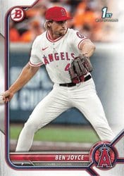 2022 Bowman Draft Base Set Ben Joyce #BD-109 card