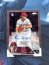 2023 Topps Chrome Update Autograph Ben Joyce #AC-BEJ card