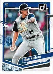 2023 Donruss Base Set Ben Kudrna #132 card
