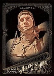 2018 Topps Allen & Ginter X Base Set Ben Lecomte #152 card