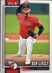 2026 Topps Base Set Ben Lively #109 card