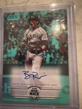 2025 Stadium Club Chrome Autographs Ben Rice #SCCA-BR card