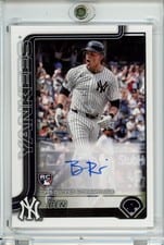 2025 Topps Real One Autographs Ben Rice #337 card