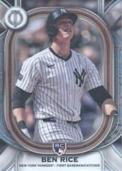 2025 Topps Tribute Base Set Ben Rice #97 card