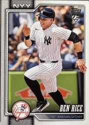 2026 Topps Base Set Ben Rice #133 card