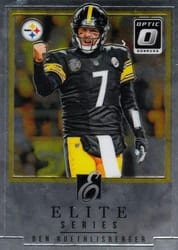 2018 Donruss Optic Elite Series Ben Roethlisberger #ES-BR card