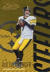 2018 Panini Absolute Base Set Ben Roethlisberger #83 card