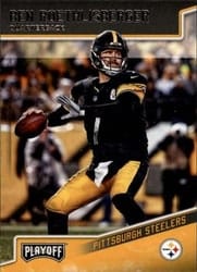 2018 Panini Playoff Base Set Ben Roethlisberger #164 card