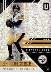 2018 Panini Unparalleled Base Set Ben Roethlisberger #164 card