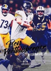 2019 Panini Luminance Base Set Ben Roethlisberger #20 card