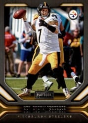 2019 Panini Playbook Base Set Ben Roethlisberger #16 card