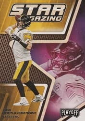 2019 Panini Playoff Star Gazing Ben Roethlisberger #17 card