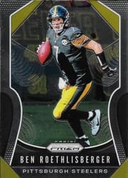 2019 Panini Prizm Base Set Ben Roethlisberger #96 card