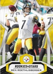 2019 Panini Rookies & Stars Base Set Ben Roethlisberger #89 card
