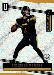 2019 Panini Unparalleled Base Set Ben Roethlisberger #26 card
