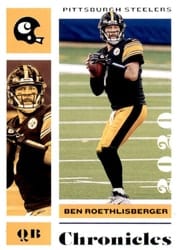 2020 Panini Chronicles Base Set Ben Roethlisberger #80 card