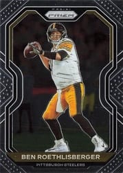 2020 Panini Prizm Base Set Ben Roethlisberger #65 card