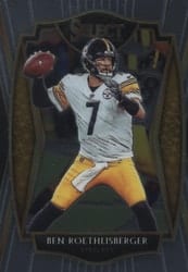 2020 Panini Select Base Set Ben Roethlisberger #107 card