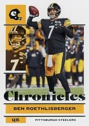 2021 Panini Chronicles Base Set Ben Roethlisberger #94 card