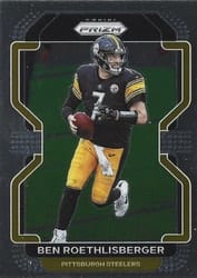 2021 Panini Prizm Base Set Ben Roethlisberger #253 card