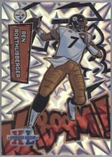 2025 Panini Absolute Kaboom! Super Bowl Vertical Ben Roethlisberger #2 card