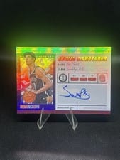 2025-26 NBA Hoops Hoops Rookie Signatures Ben Saraf #HRS-BS card