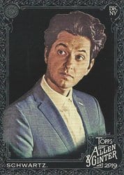 2019 Topps Allen & Ginter X Base Set Ben Schwartz #173 card