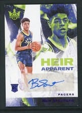 2023-24 Panini Court Kings Heir Apparent Autographs Ben Sheppard #HA-BSP card