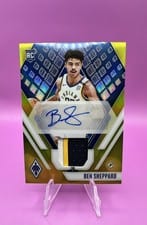 2023-24 Panini Phoenix Rookie Jersey Autographs Ben Sheppard #RJA-BEN card