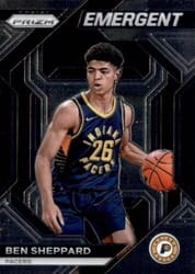 2023-24 Panini Prizm Emergent Ben Sheppard #14 card