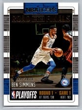 2018 Panini Hoops Road to the Finals Ben Simmons #3 card