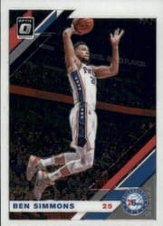 2019-20 Donruss Optic Base Set Ben Simmons #55 card