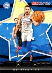 2020-21 Hoops Lights Camera Action Ben Simmons #11 card