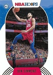 2020-21 Hoops Winter Base Set Ben Simmons #49 card