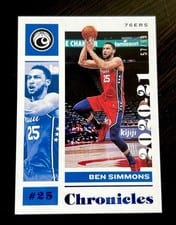 2020-21 Panini Chronicles Base Set Ben Simmons #19 card