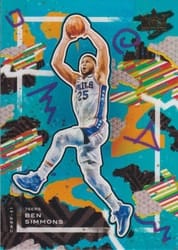 2020-21 Panini Court Kings Base Set Ben Simmons #67 card