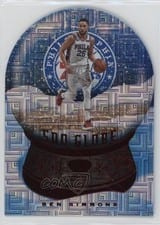 2020 Panini Crown Royale Sno Globe Ben Simmons Asia Red #30 card