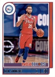 2021-22 Hoops Base Set Ben Simmons #17 card