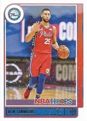 2021-22 Hoops Winter Base Set Ben Simmons #17 card