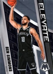 2021-22 Panini Mosaic Elevate Ben Simmons #12 card