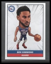 2021-22 Panini NBA Sticker & Card Collection (Brazil) Base Set Ben Simmons #263 card
