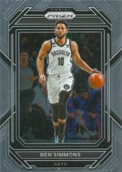 2022-23 Panini Prizm Base Set Ben Simmons #13 card