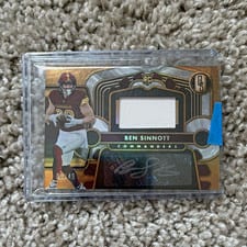 2024 Panini Gold Standard Rookie Jersey Autographs Ben Sinnott #236 card