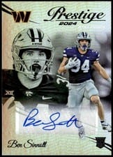 2024 Panini Prestige Xtra Points Signatures Premium Ben Sinnott #388 card